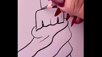 Pencil drawing girl back side video for beginners