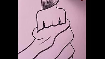 Pencil drawing girl back side video for beginners