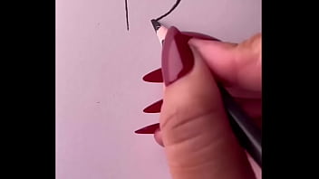 Pencil drawing girl back side video for beginners