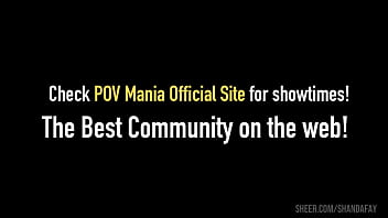 Jillian janson took her time blowing & stroking miles long's dick