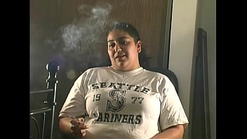 Samantha chubby latina non nude sfw smoking clips pt 2
