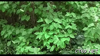 Filthy whore gladly opens her face gap to collect cum on her face