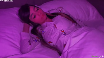 My silky hello kitty pyjamas that my parents bought me for christmas have been making me feel so horny that i can't fall a