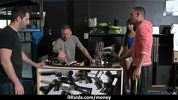 Sensual girl talked into having sex for cash 18