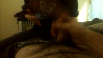 Girl sucks cock and swallows homemade