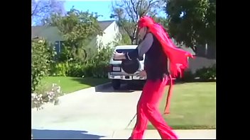 Slender blonde gets a vibrator in her pussy and a cock in her ass