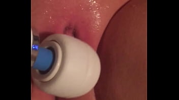Wife masturbating with favorite toy