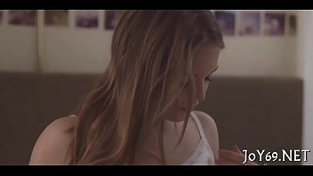 Elegant legal age teenager in a softcore play