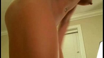 Hot blonde fucks ass and pussy