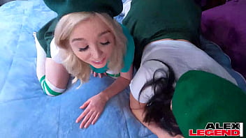 Slutty scouts lexi lore & leda lathoria get the hoe medal