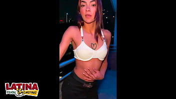 Latina porn casting tall and skinny babe gets her pussy destroyed by bwc creampie