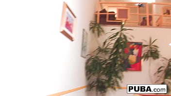 Hot brunette babe shows off her amazing body