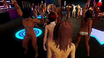 A night out with laura naked dancing