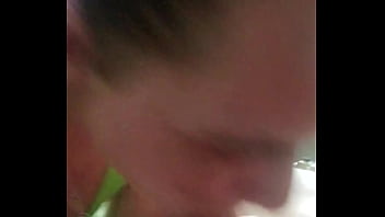 Amateur slut sucking cock