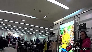 Exceptional czech kitten gets tempted in the mall and nailed in pov