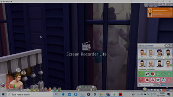 Assjob from thick asian martha convinced to undress for her ex while nudging up against her big butt