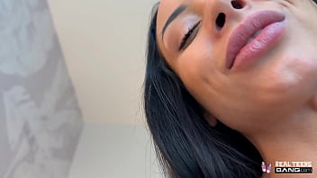 Cara mella sucks fucks and gives a footjob