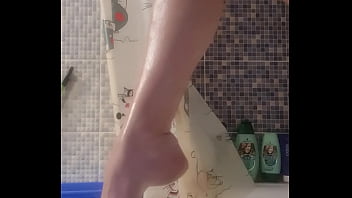 I love to smear my legs with cream and caress them for you dear