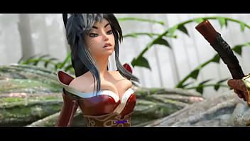 Ahri fking a stranger