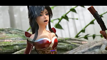 Ahri fking a stranger