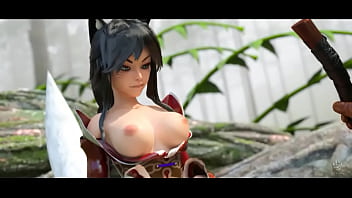 Ahri fking a stranger