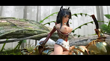 Ahri fking a stranger