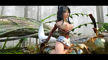 Ahri fking a stranger