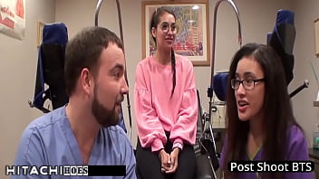 Journalist gets mandatory hitachi orgasms from doctor tampa kitty catherine