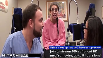 Journalist gets mandatory hitachi orgasms from doctor tampa kitty catherine