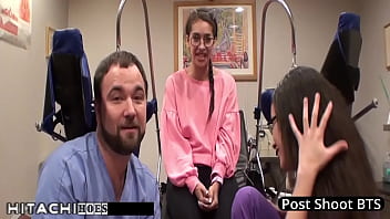 Journalist gets mandatory hitachi orgasms from doctor tampa kitty catherine