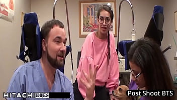 Journalist gets mandatory hitachi orgasms from doctor tampa kitty catherine