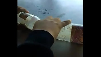 Dos aguas de cebada cogiendo