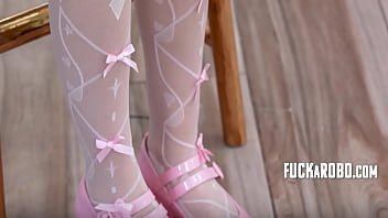 Petite robot lets owner fuck her and freeuse her after he saved her from dumpster