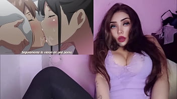 Estudiantes tienen una orgia en su primera vez masturbandome con hentai boku ni karem 3