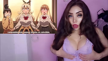 Estudiantes tienen una orgia en su primera vez masturbandome con hentai boku ni karem 3