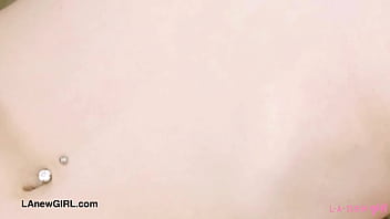 Alluring teen model naked close up