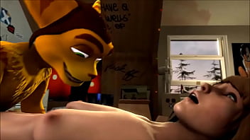 Ratchet has fun with sexy women in the multiverse