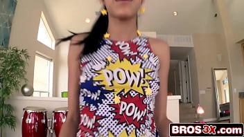 Watch how she fits that huge cock in her little backdoor