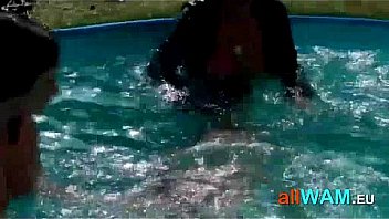 Hot session in the shower