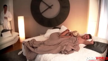 Blonde jessie volt's asshole gapes after intense threesome ass fucking orgy gp992