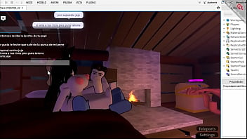 Footjob de tetona caliente