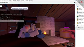 Footjob de tetona caliente