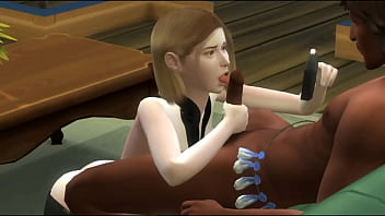 Bon moment sur le canapé