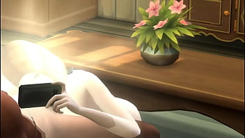 Bon moment sur le canapé