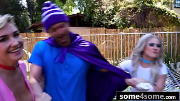 Powerpuff girls fuck mojo jojo xxx cosplay parody hot fffm orgy