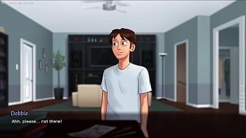 Summertime saga by darkcookie mature stepmom was caught masturbating in her bed by them horny pervert wants to fucks his hot milf stepmom