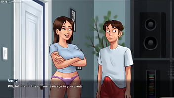 Summertime saga by darkcookie mature stepmom was caught masturbating in her bed by them horny pervert wants to fucks his hot milf stepmom