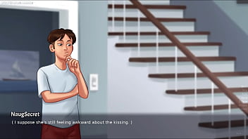 Summertime saga by darkcookie mature stepmom was caught masturbating in her bed by them horny pervert wants to fucks his hot milf stepmom