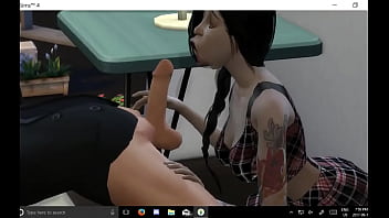 Sims 4 blowjob swallow part 1