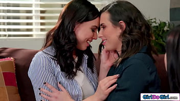 We Cant Be A Perfect Match We Are Best Friends And Straight Bffs Aidra Fox And Casey Calvert Are Shocked But Willing To Trythey Kiss And Lick Pussy thumbnail